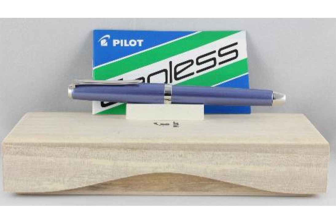 Pilot Falcon Light Blue Metal Fountain Pen