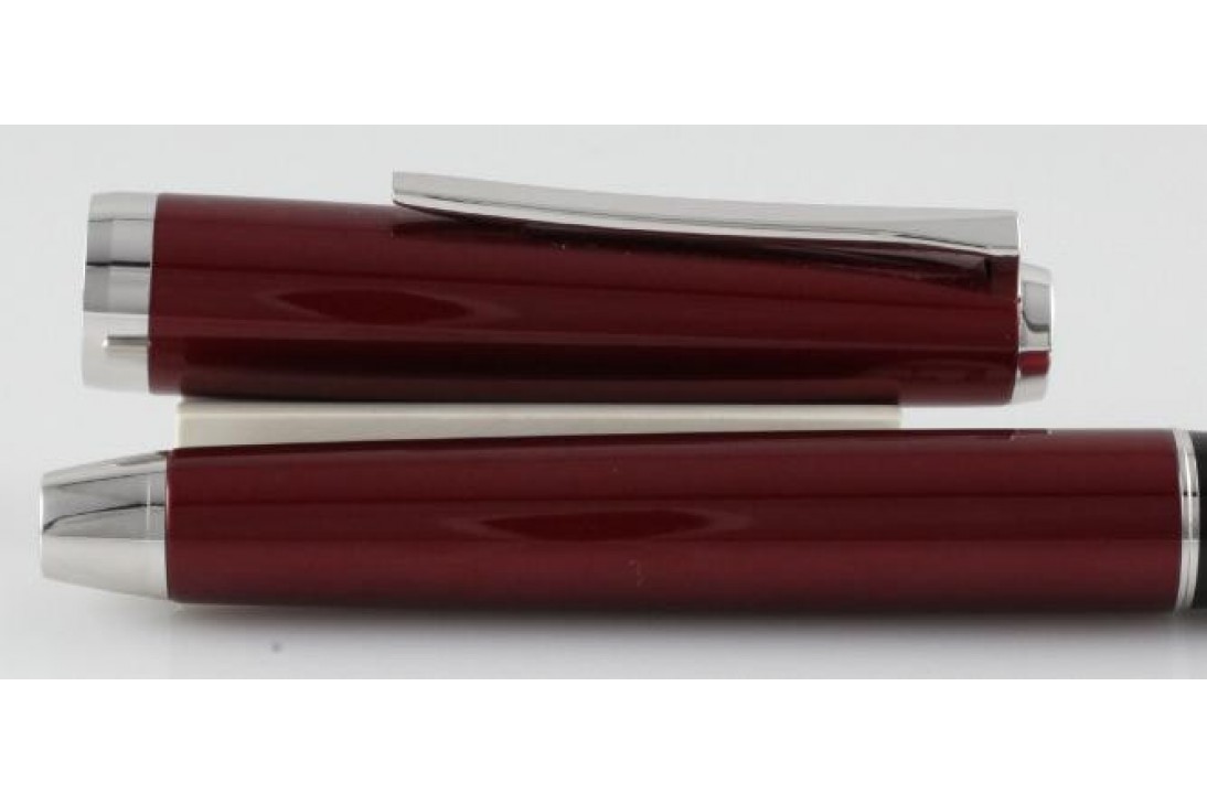 Pilot Falcon Red Metal Fountain Pen