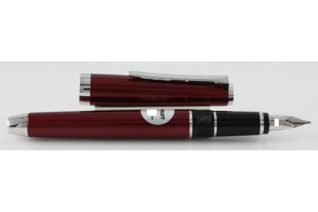 Pilot Falcon Red Metal Fountain Pen