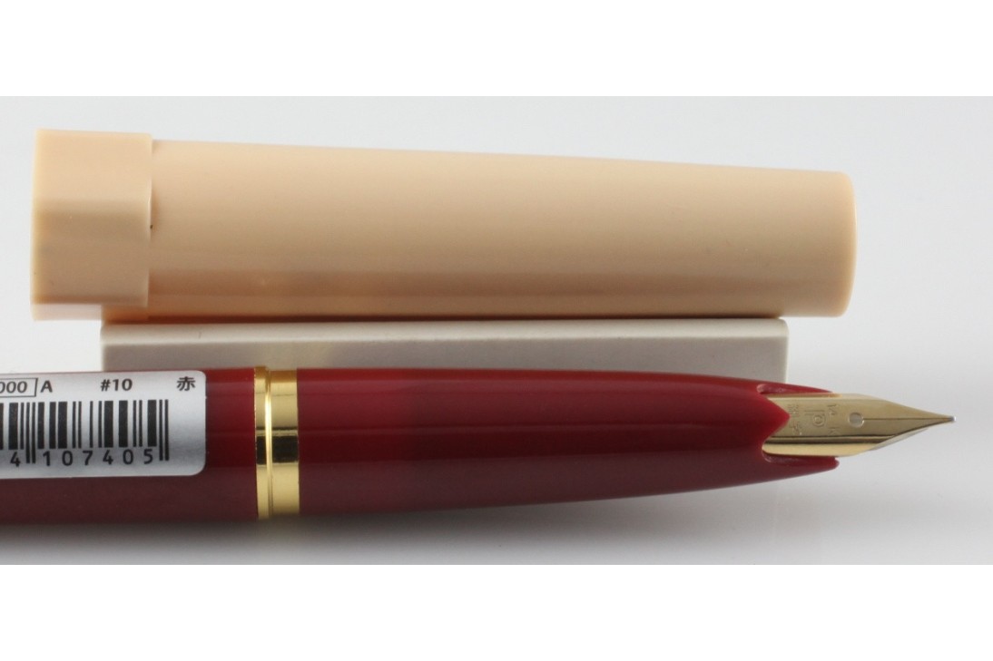 Platinum Desk Pen Red Fountain Pen