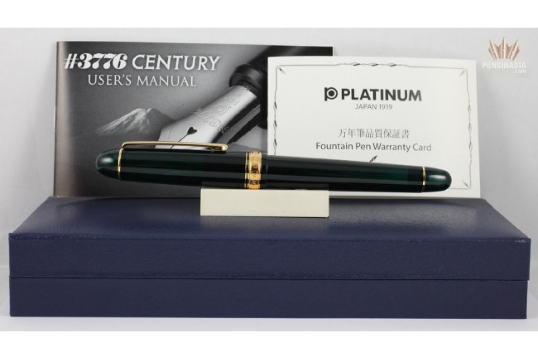 Platinum 3776 Century Laurel Green GT Fountain Pen