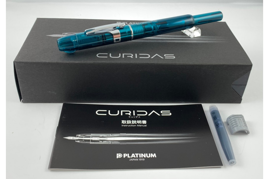 Platinum Curidas Urban Green Retractable Fountain Pen