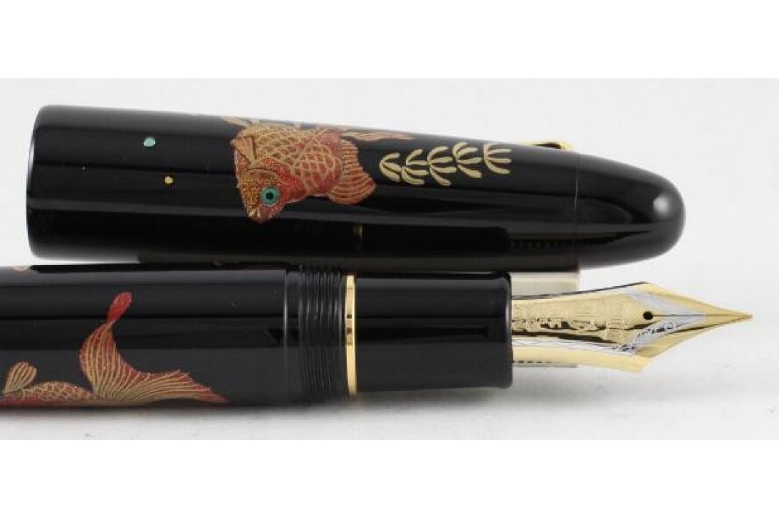 Sailor Limited Edition King of Pens GoldFishes 'Ryu Kin' Maki-e Anniversary Fountain Pen