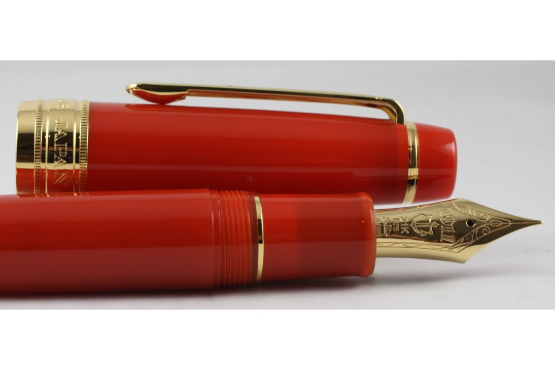 Sailor Special Edition King Professional Gear Fire Fountain Pen