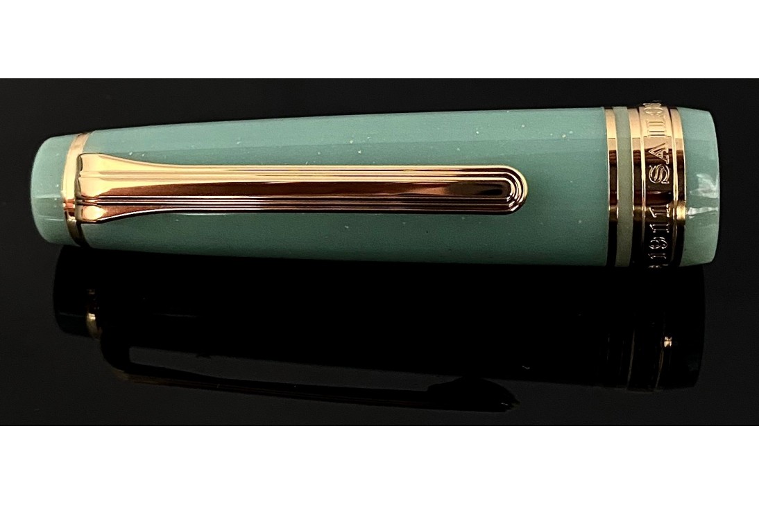 SAILOR SHIKIORI JAPANESE FAIRY TALE FOUNTAIN PEN - DRAGON PALACE (EMERALD)
