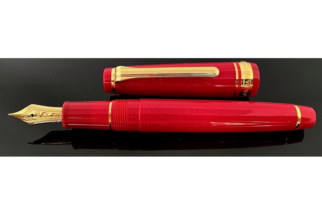 SAILOR SHIKIORI JAPANESE FAIRY TALE FOUNTAIN PEN - PRINCESS KAGUYA (CRIMSON)