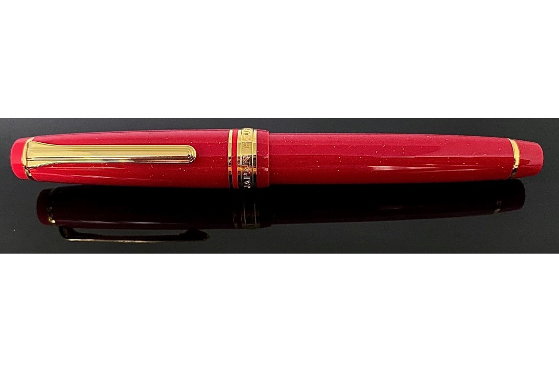 SAILOR SHIKIORI JAPANESE FAIRY TALE FOUNTAIN PEN - PRINCESS KAGUYA (CRIMSON)