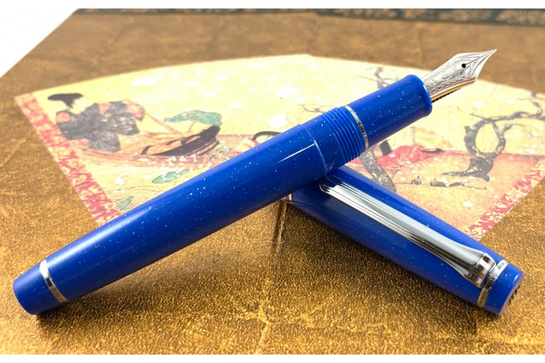 Sailor Limited Edition ProGear Slim Blue Dwarf Fountain Pen