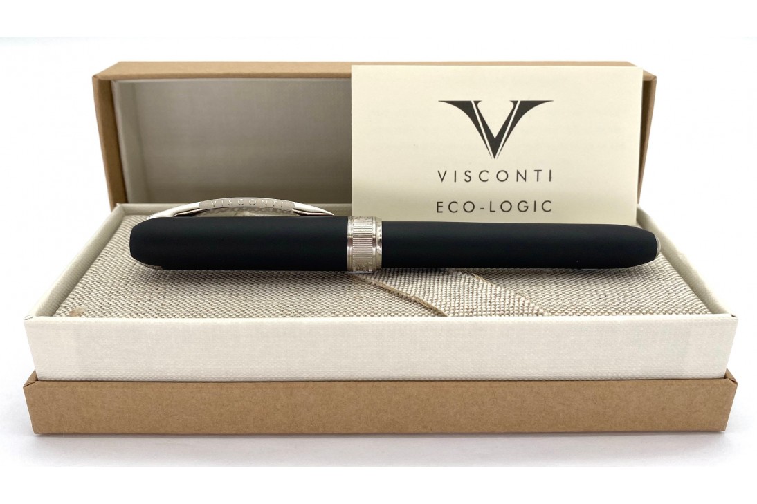 Visconti Rembrandt Eco-Logic Black Roller Pen