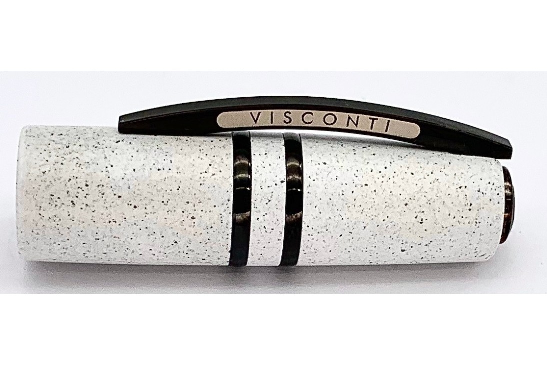 Visconti Homo Sapiens Lava Colors Ash White Fountain Pen