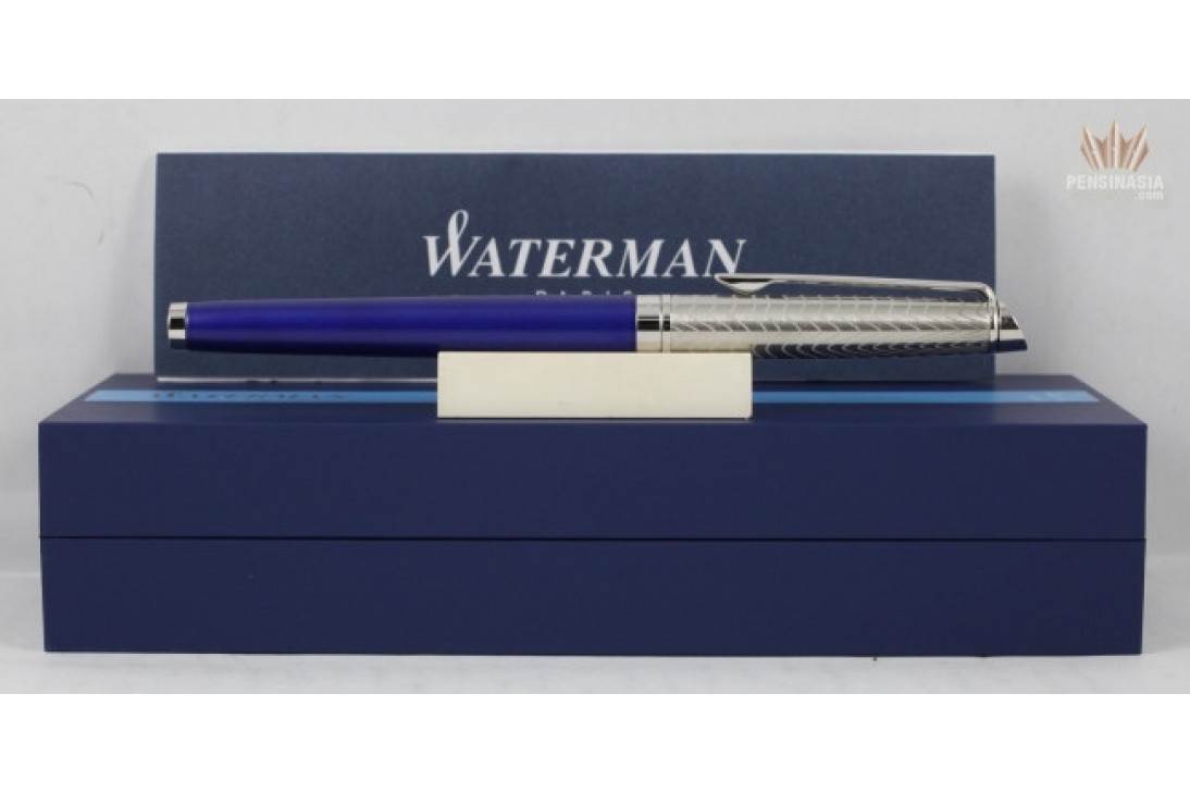 Waterman Hemisphere Deluxe Blue Wave Roller Ball Pen