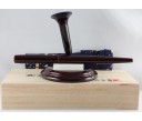 Nakaya Desk Pen Aka Tame Nuri Finishing Fountain Pen with Desk pen stand