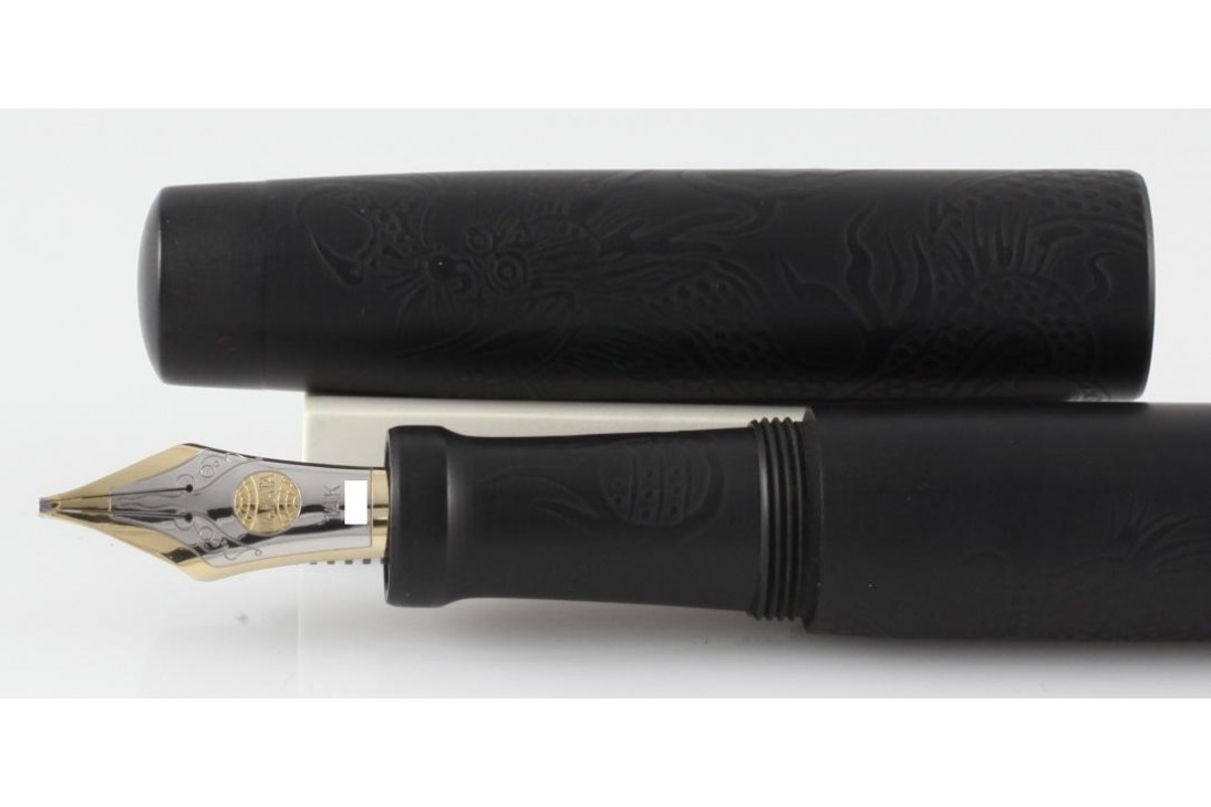Nakaya Neo Standard Writer Ascending Dragon Sumi-Ko Fountain Pen