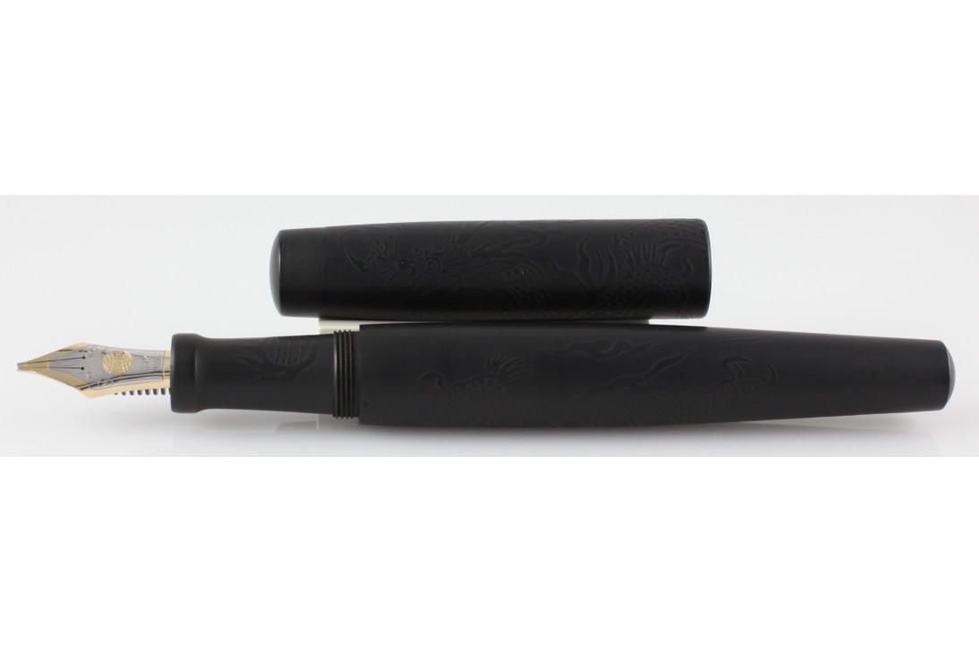 Nakaya Neo Standard Writer Ascending Dragon Sumi-Ko Fountain Pen
