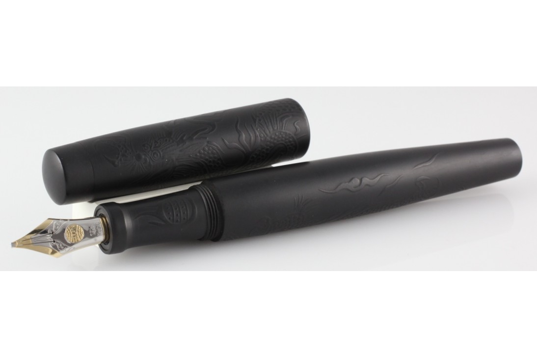 Nakaya Neo Standard Writer Ascending Dragon Sumi-Ko Fountain Pen