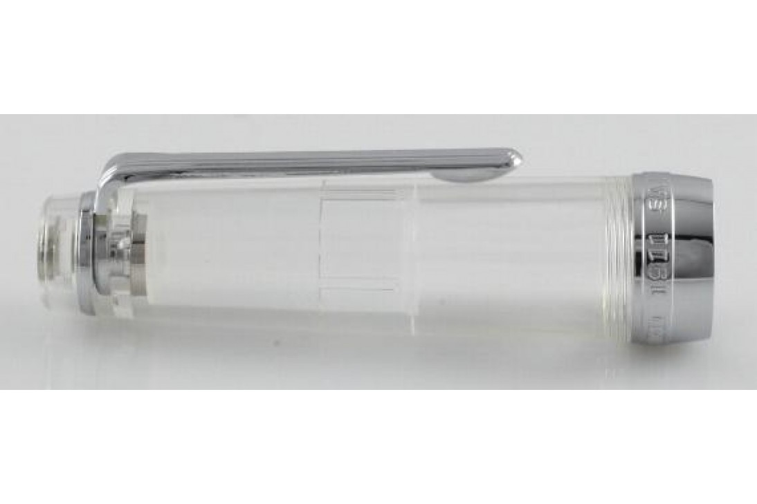 Sailor Professional Gear Clear Demonstrator Rhodium Trim Fountain Pen