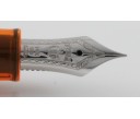 Sailor Sapporo Orange Demonstrator Rhodium Trim Fountain Pen