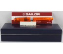 Sailor Sapporo Orange Demonstrator Rhodium Trim Fountain Pen