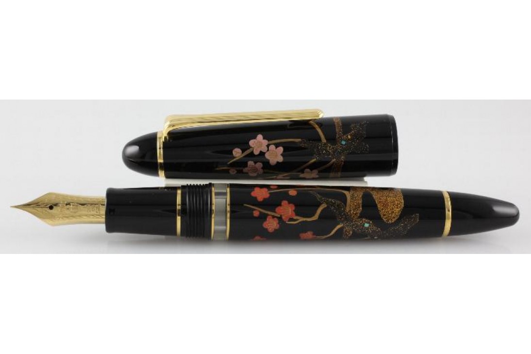 Sailor Limited Edition 1911 Realo Hana Maki-e Ume Fountain Pen