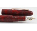 Nakaya Portable Writer Shinobu Red Black Fountain Pen