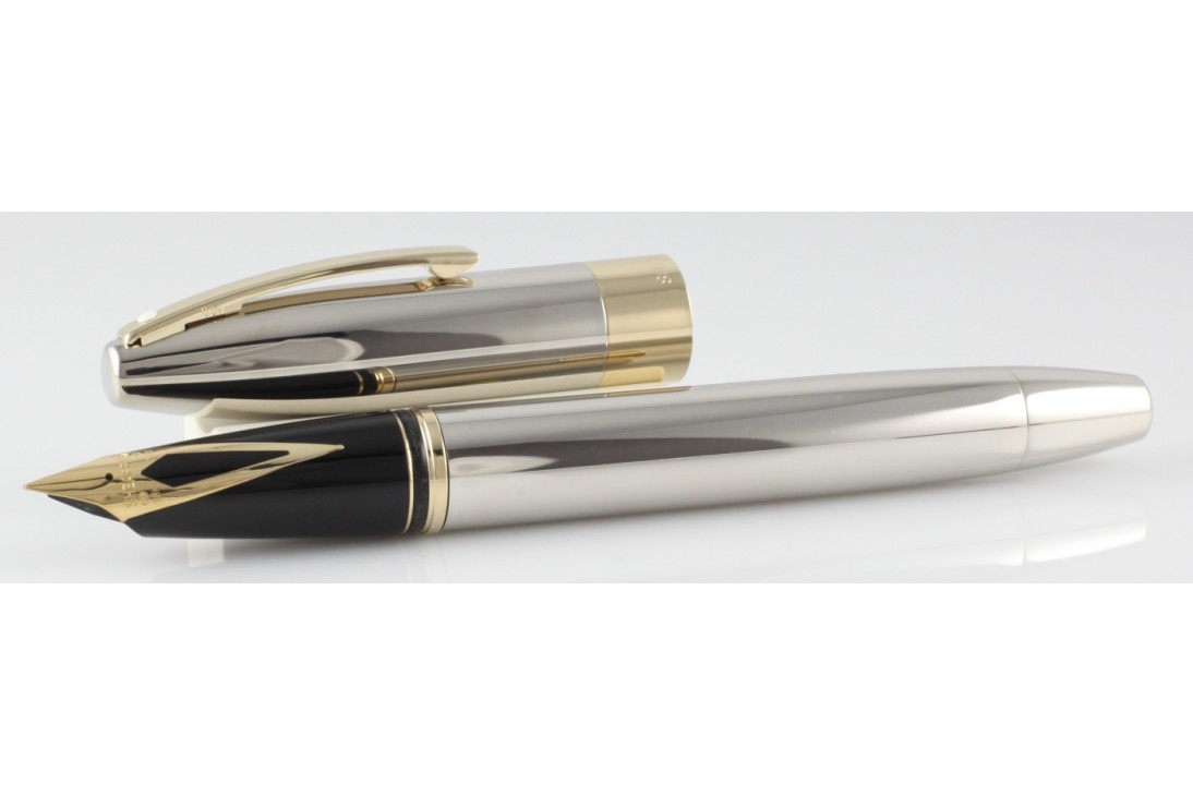 Sheaffer Legacy 863 Polished Palladium Gold Trim Fountain Pen
