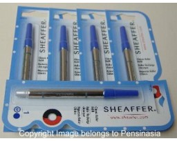 Sheaffer Classic Roller Ball Blue Refills - Pack of 5 pieces