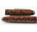 Nakaya Portable Writer Byakudan-Nuri with Yakau Maki-e Akitsu-Shima Fountain Pen