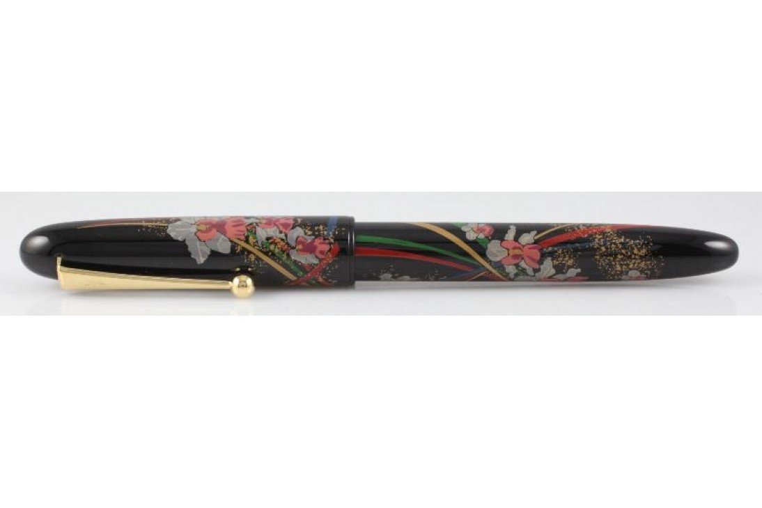 Pilot Commemorative Edition Singapore 2010 Youth Olympic Games Maki-e Blossoming Orchids Fountain Pen