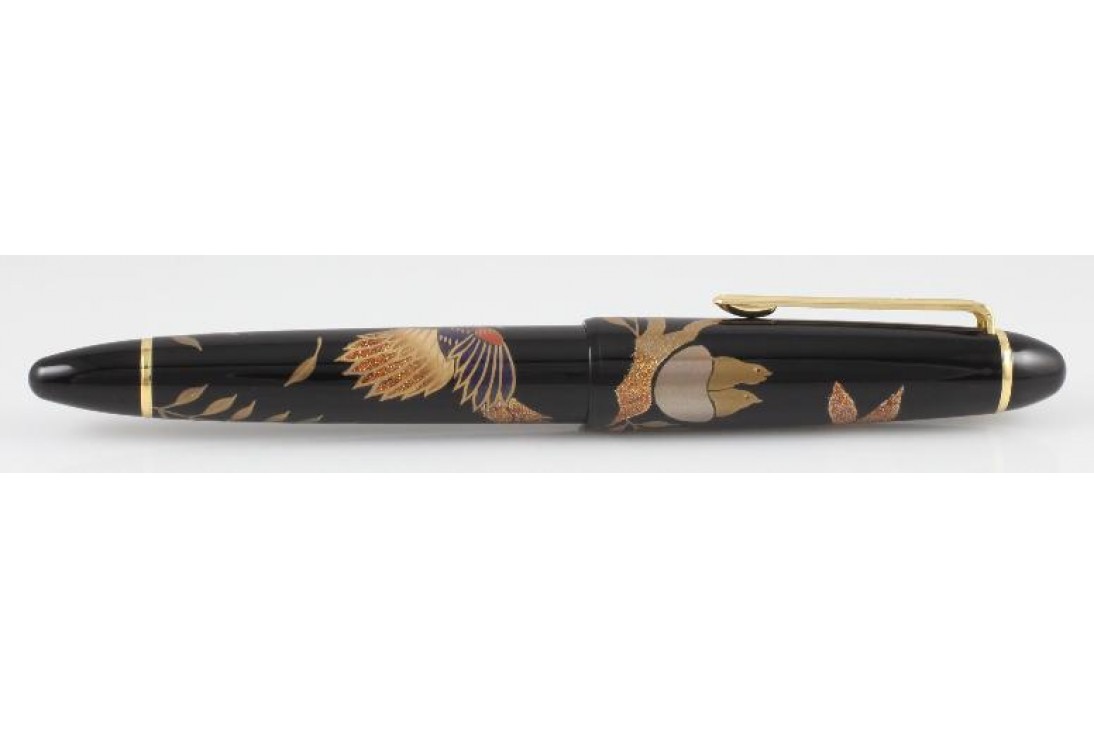 Sailor Limited Edition Endangered Species Maki-e Japanese Flycatcher Fountain Pen
