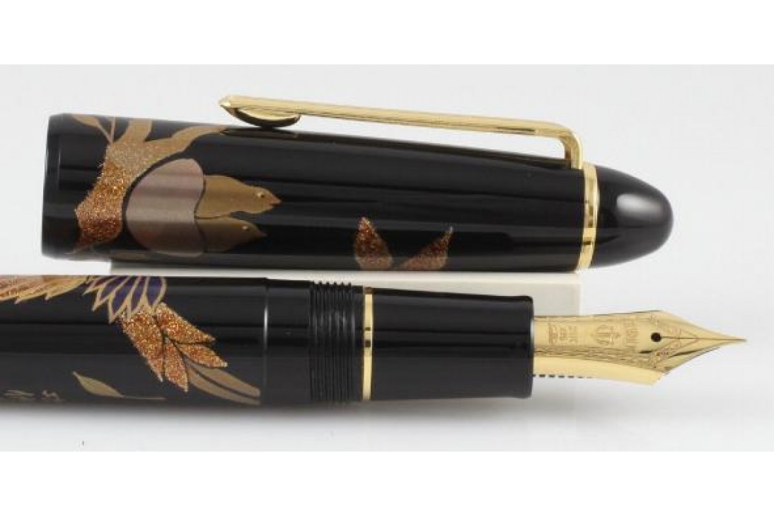 Sailor Limited Edition Endangered Species Maki-e Japanese Flycatcher Fountain Pen
