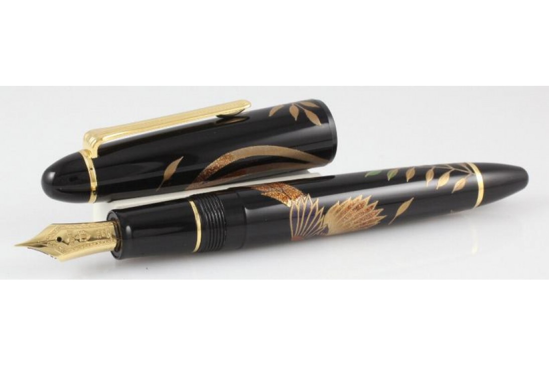 Sailor Limited Edition Endangered Species Maki-e Japanese Flycatcher Fountain Pen