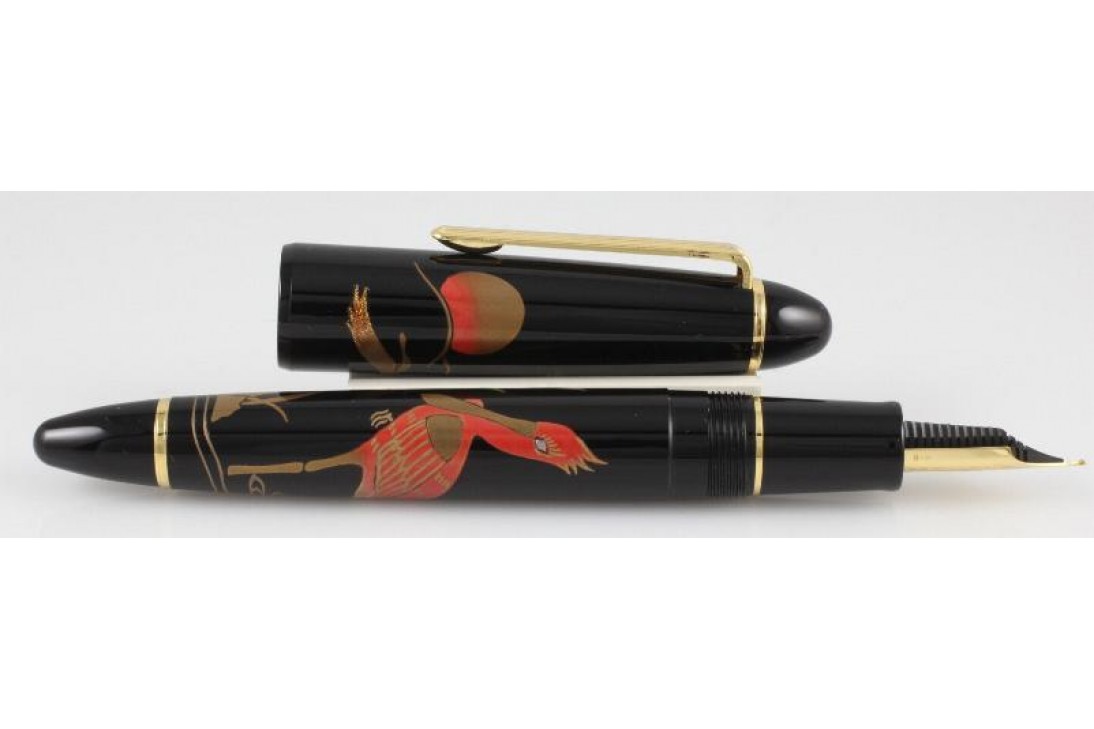 Sailor Limited Edition Endangered Species Maki-e Roseate Spoonbill Fountain Pen