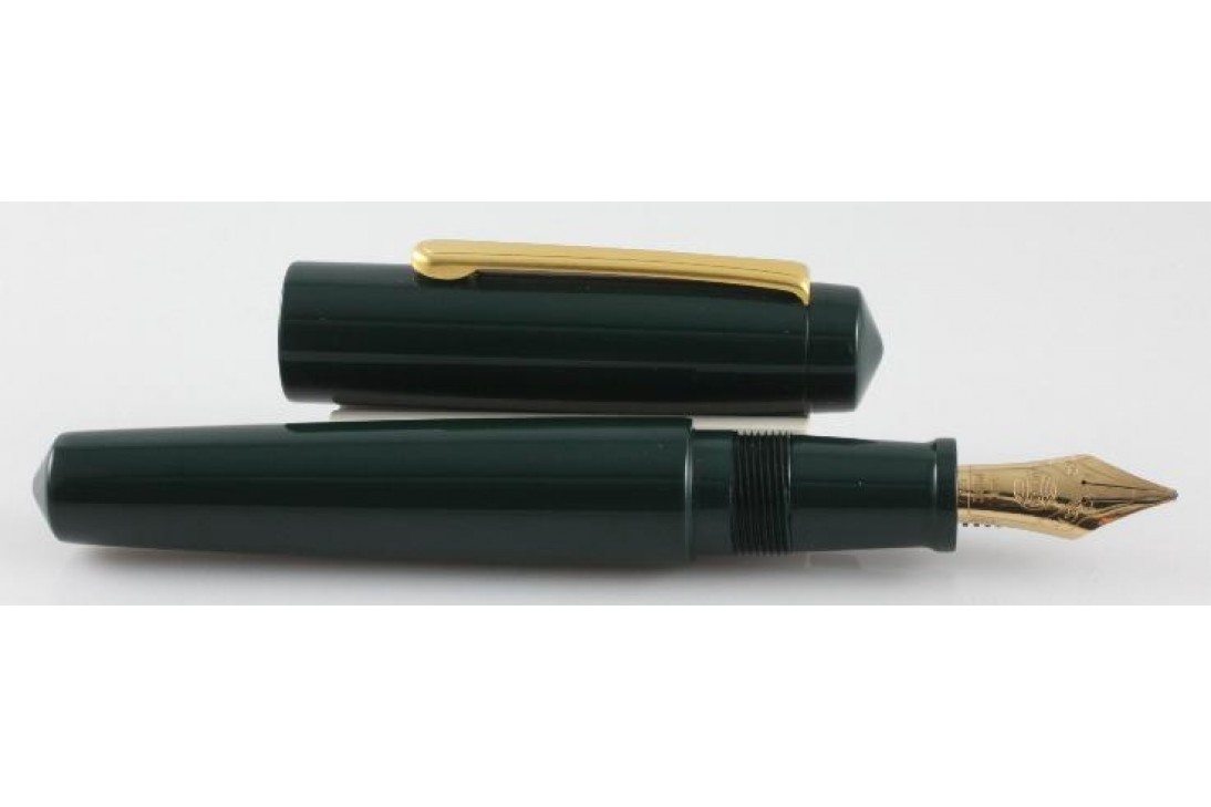 Nakaya Piccolo Writer Midori Dark Green Fountain Pen
