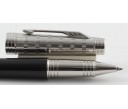 Parker Premr09 Cust Black ST Roller Ball Pen