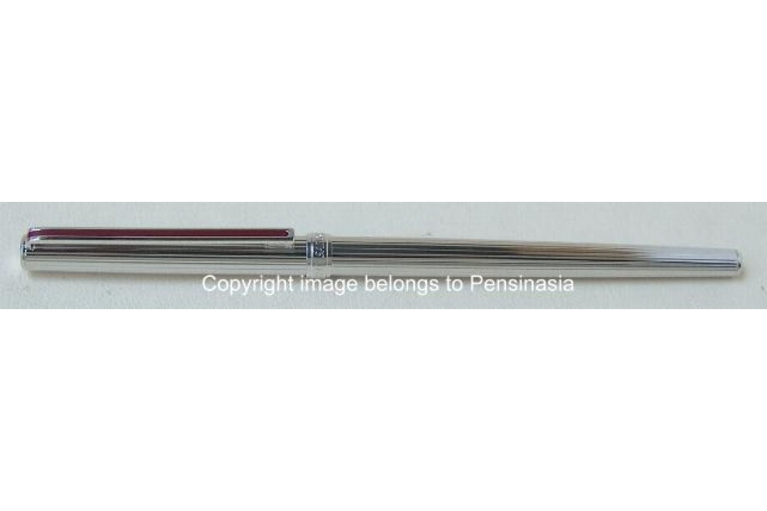 Sailor Chalana Silver Stripe Maroon Fountain Pen