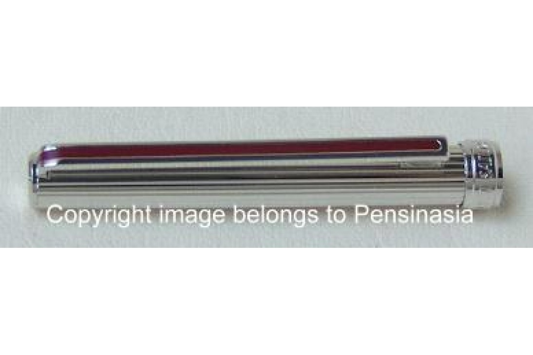 Sailor Chalana Silver Stripe Maroon Fountain Pen