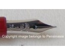 Sailor Chalana Silver Stripe Maroon Fountain Pen