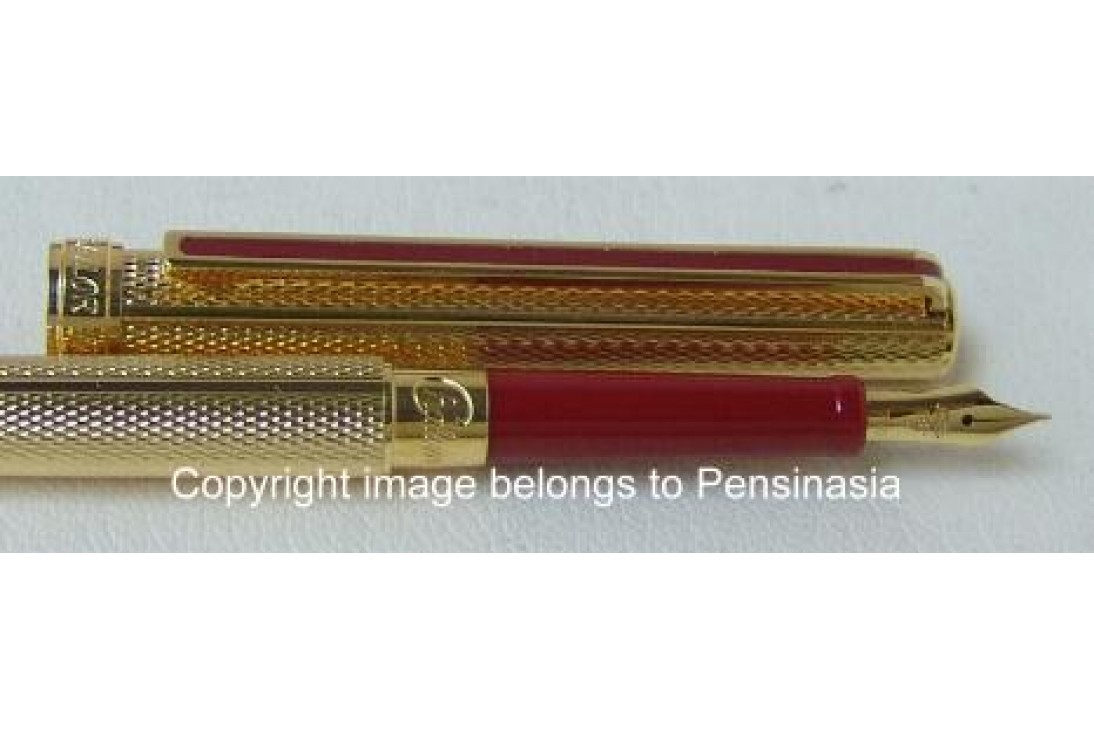 Sailor Chalana Gold Barley Red Fountain Pen