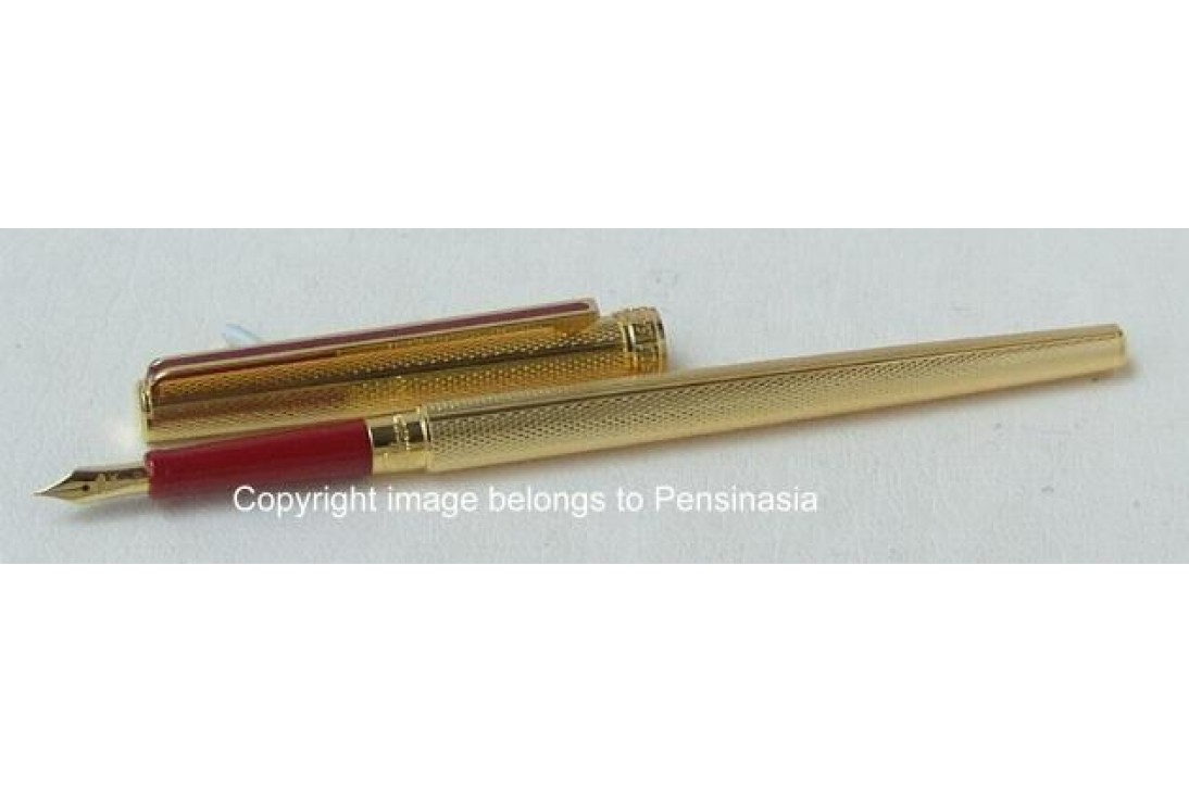 Sailor Chalana Gold Barley Red Fountain Pen