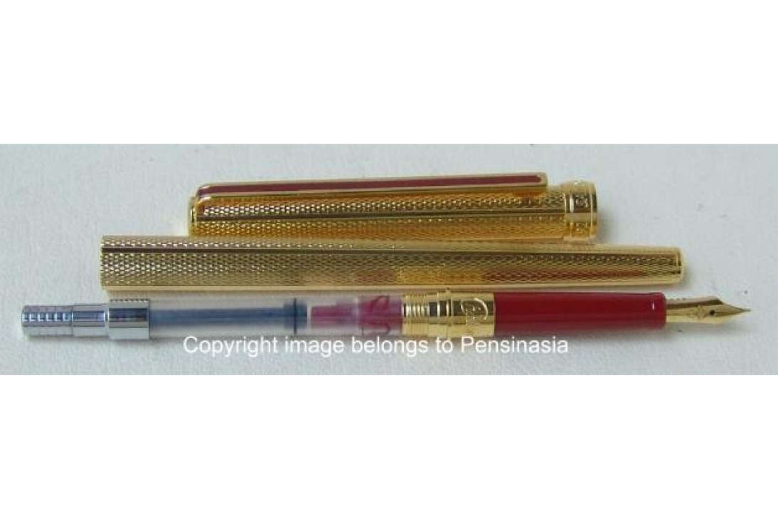 Sailor Chalana Gold Barley Red Fountain Pen