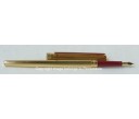 Sailor Chalana Gold Stripe Maroon Fountain Pen