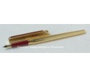 Sailor Chalana Gold Stripe Maroon Fountain Pen