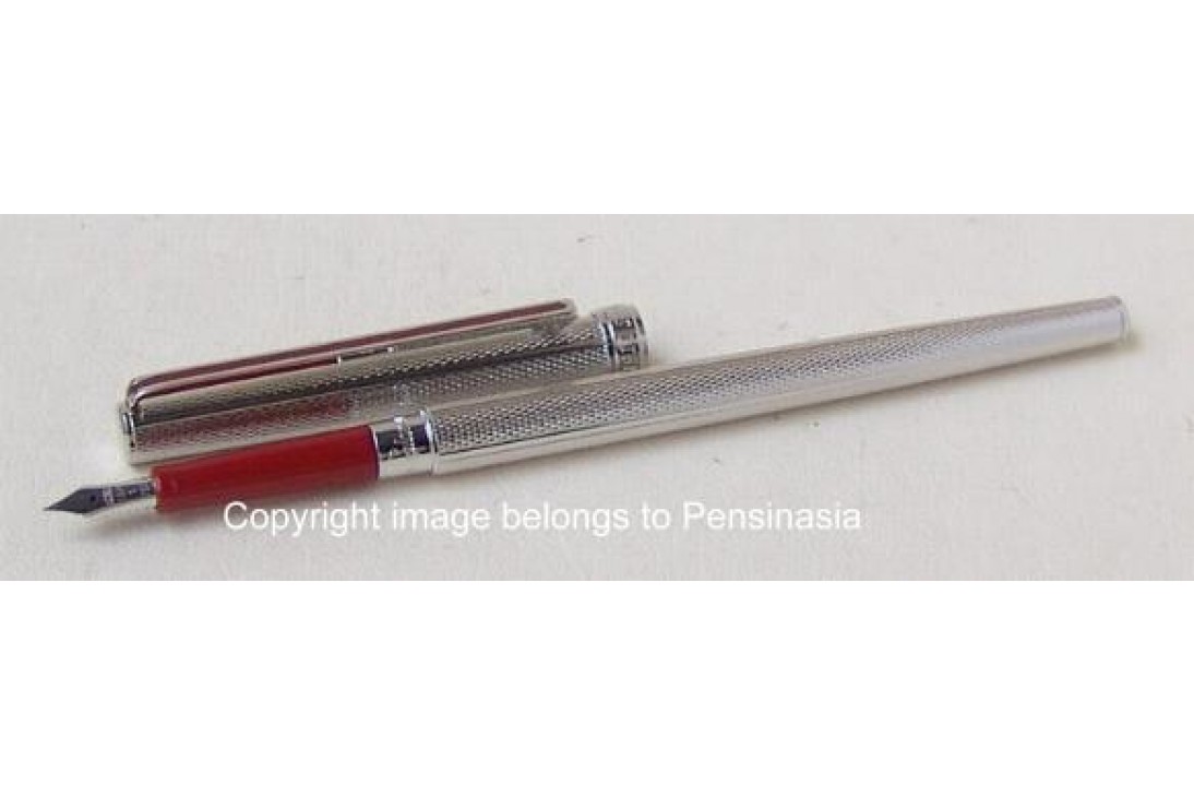 Sailor Chalana Silver Barley Maroon Fountain Pen