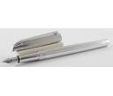 Caran d'Ache Madison Cisele Silver Rhodium Coated Fountain Pen