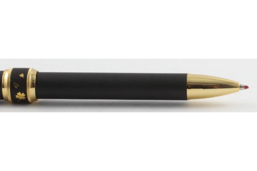 Platinum Double Action Higo-Zo-Gan Ginkgo 3 in 1 Multi Pen