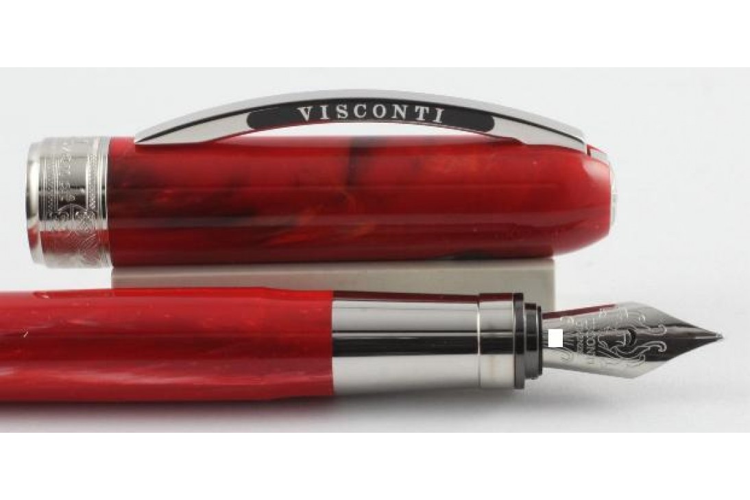 Visconti Rembrandt Red Fountain Pen