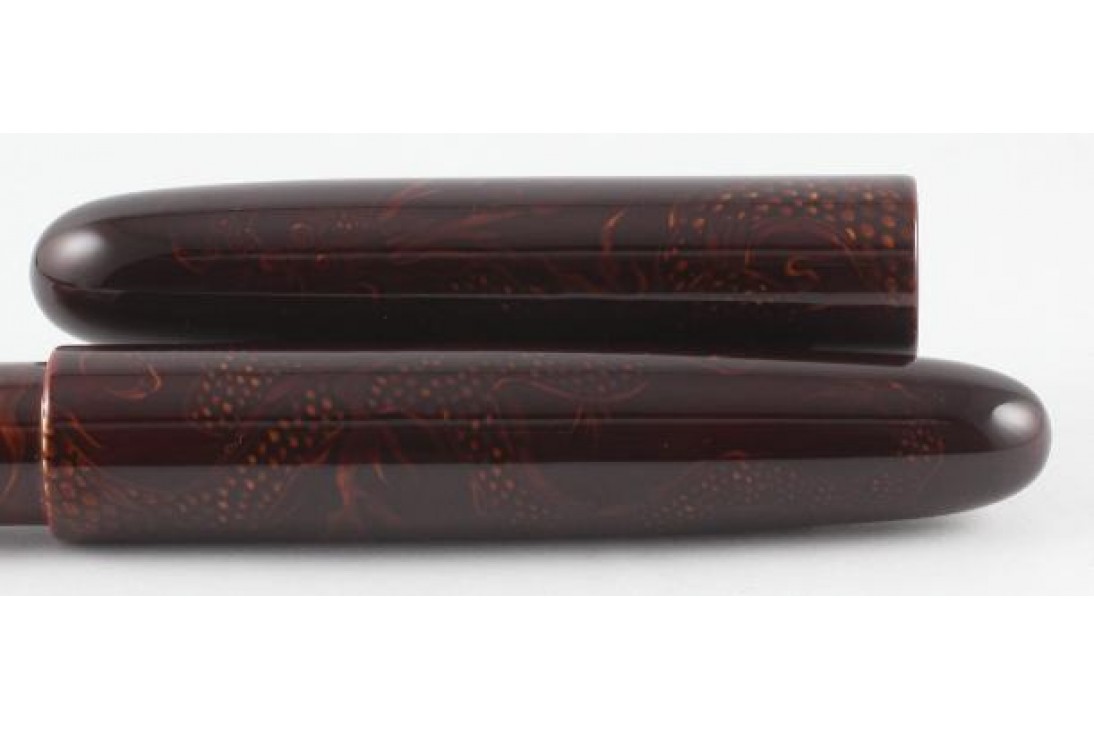Nakaya Cigar Long Ascending Dragon Tame Sukashi Roller Ball Pen