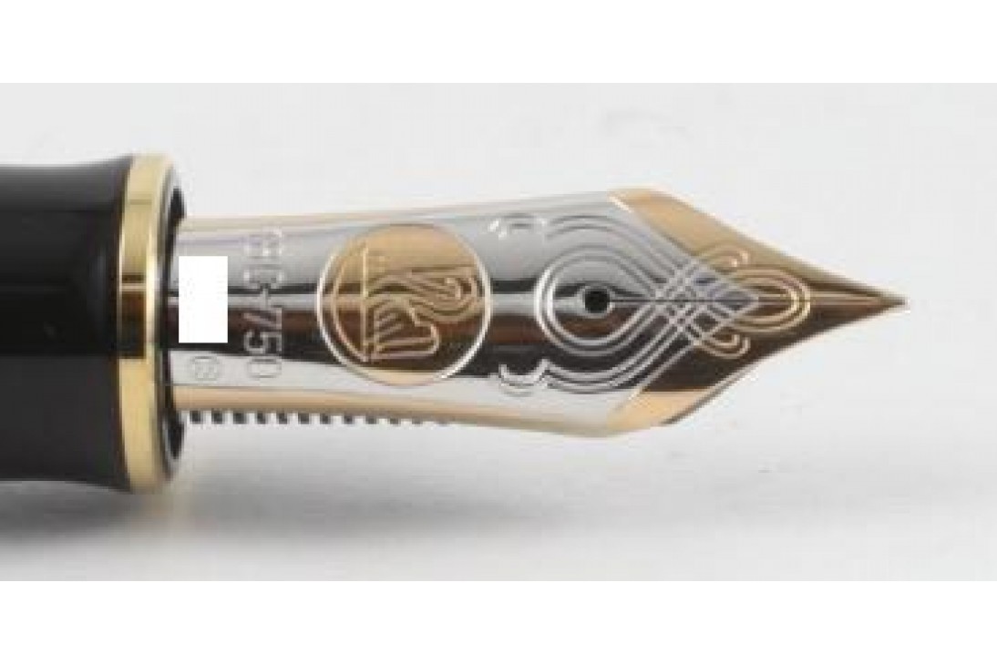 Pelikan M1000 Black Fountain Pen (New Logo)