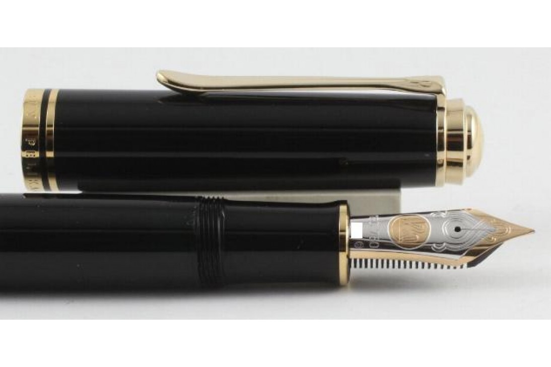 Pelikan M1000 Black Fountain Pen (New Logo)