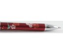 Sailor Yubi Maki-e Uguisu (Japanese Bush Warbler) Red Multi Function Pen